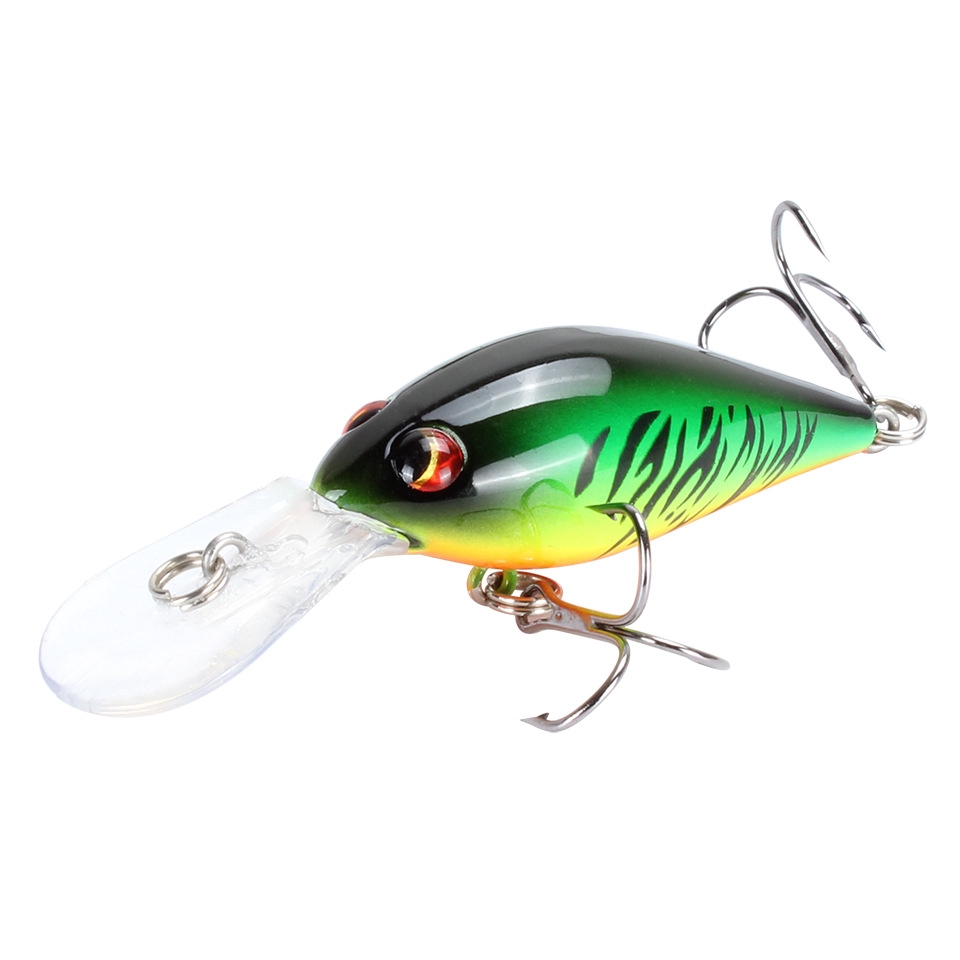 1 Pc Umpan Pancing Crankbait Klasik Ukuran 8cm 8.5g