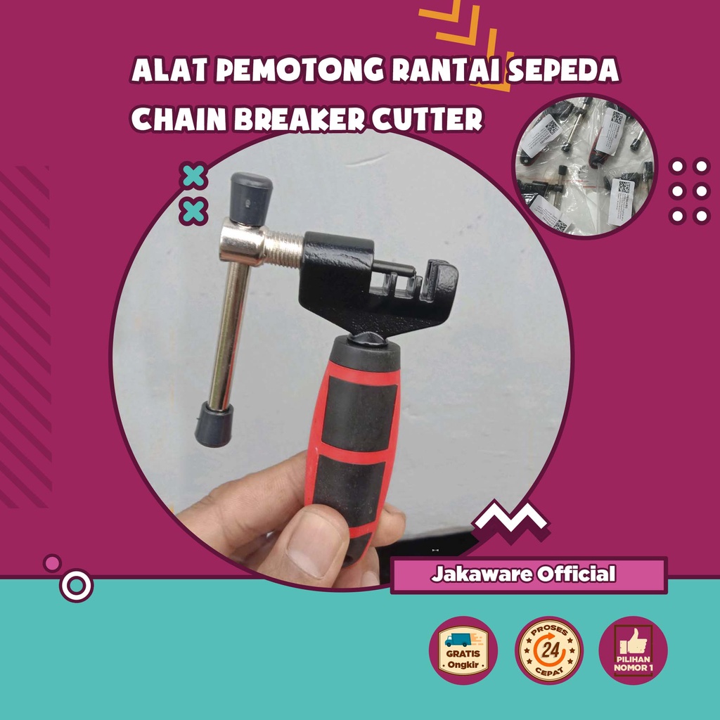 ALAT PEMOTONG RANTAI SEPEDA CHAIN BREAKER CUTTER MEMOTONG SPEDAH SEPEDAH SOEDA PERAKTIS PRAKTIS ASES
