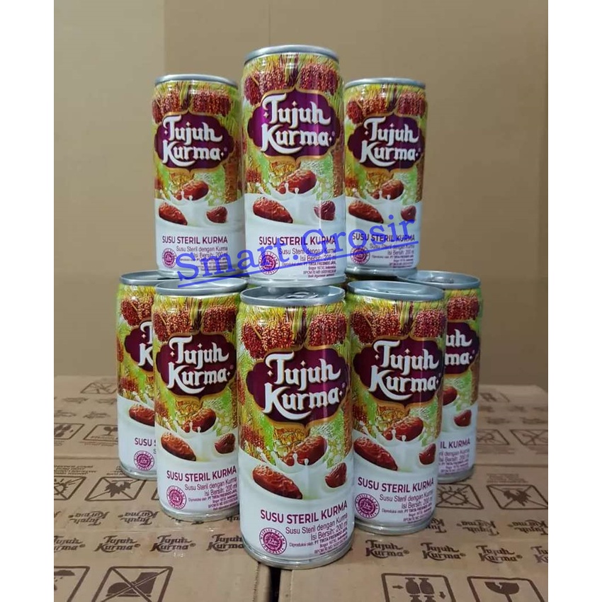 

PAKET 6PC SUSU STERIL TUJUH KURMA 200ML X6PC