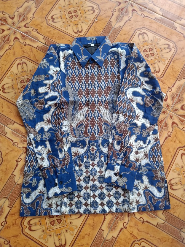 Archandra Kemeja Batik Pria Full Furing Bahan Katun Sragenan By Kanaya