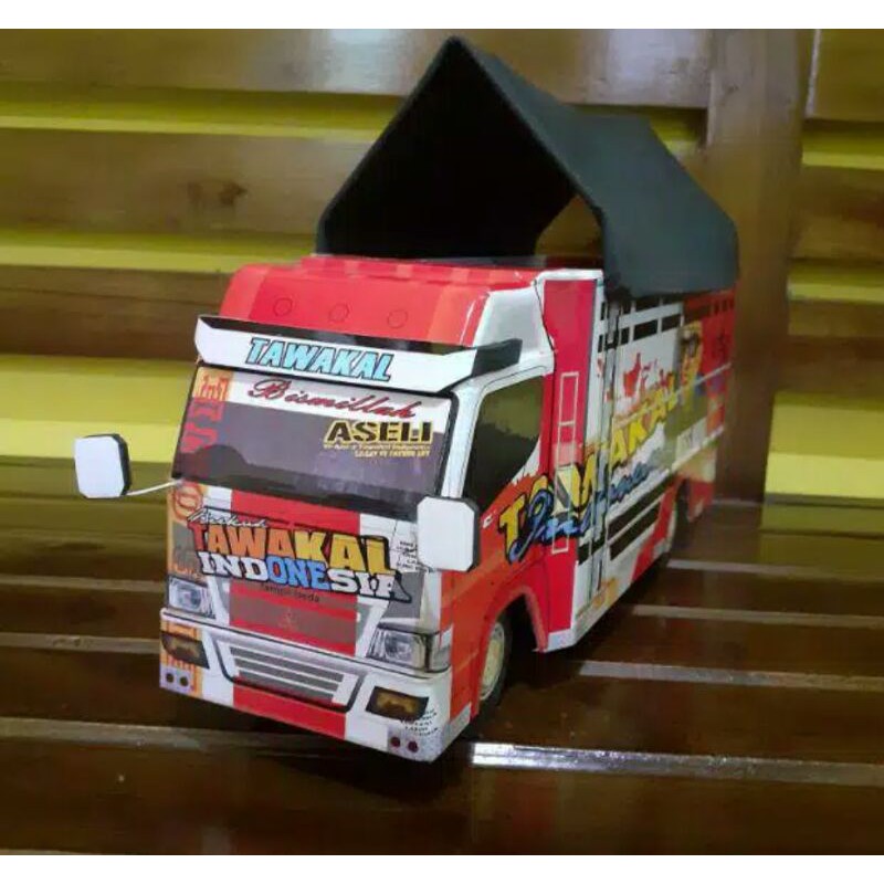 MINIATUR TRUCK TAWAKAL INDONESIA MURAH MRIAH