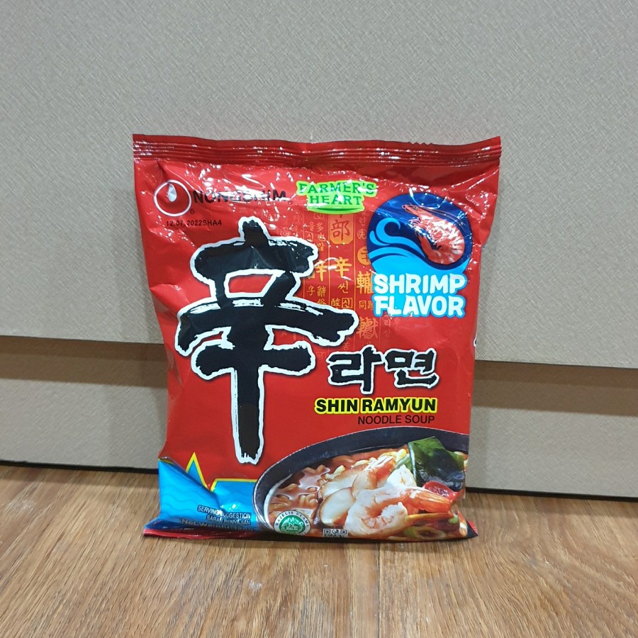 

Nongshim Shrimp Shin Ramyun Noodle Soup 120 Gr