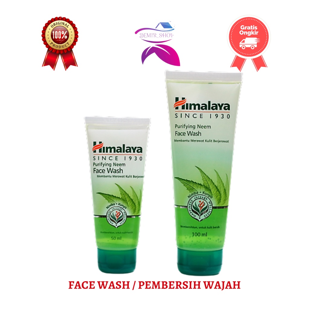 Himalaya Purifying Neem Face Wash / Sabun Muka / Anti Acne