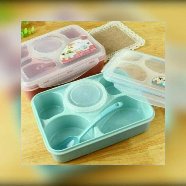 Kotak makan sekat 5