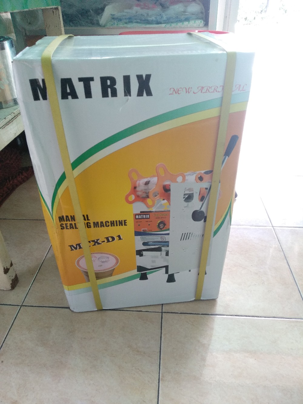Mesin Cup Sealer Press Gelas Plastik Manual D1