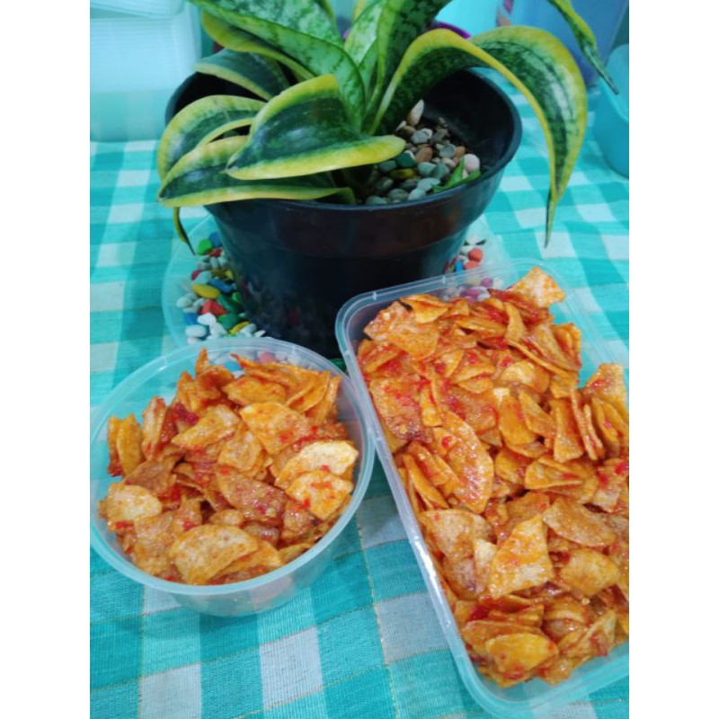 

kentang kering pedas manis