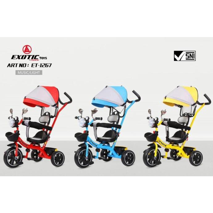 SEPEDA 3 RODA 1267 EXOTIC / TRICYCLE / SEPEDA ANAK FDG54654E