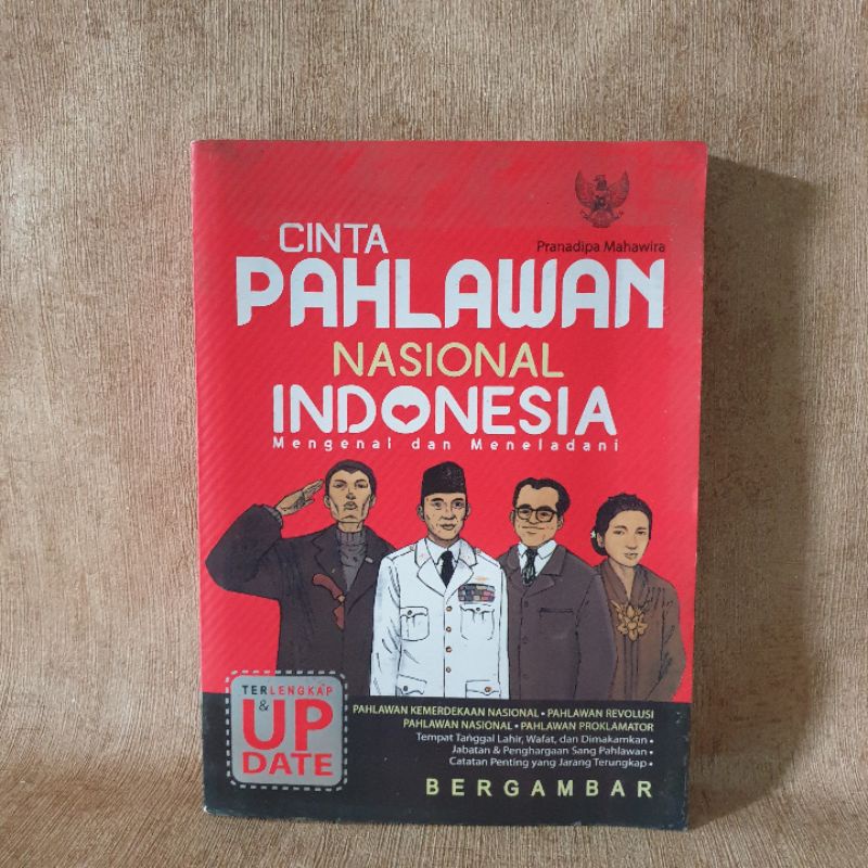 Cinta Pahlawan Indonesia - Bergambar - buku anak