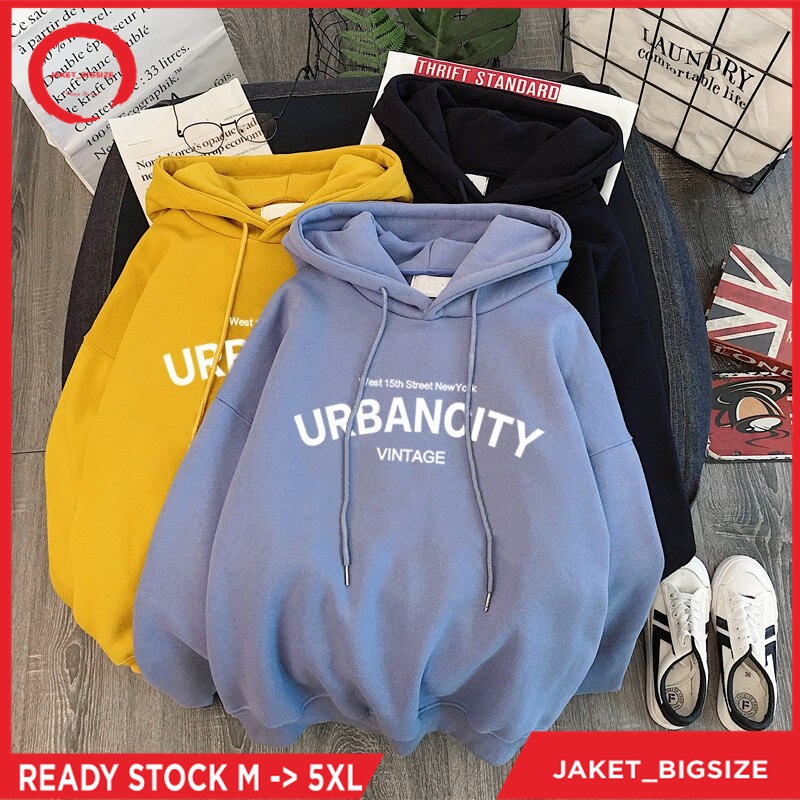 JAKET BIG SIZE / JAKET HOODIE JUMBO / SWEATER FLEECE UKURAN M L XL XXL XXXL XXXXL XXXXXL /Urbancity