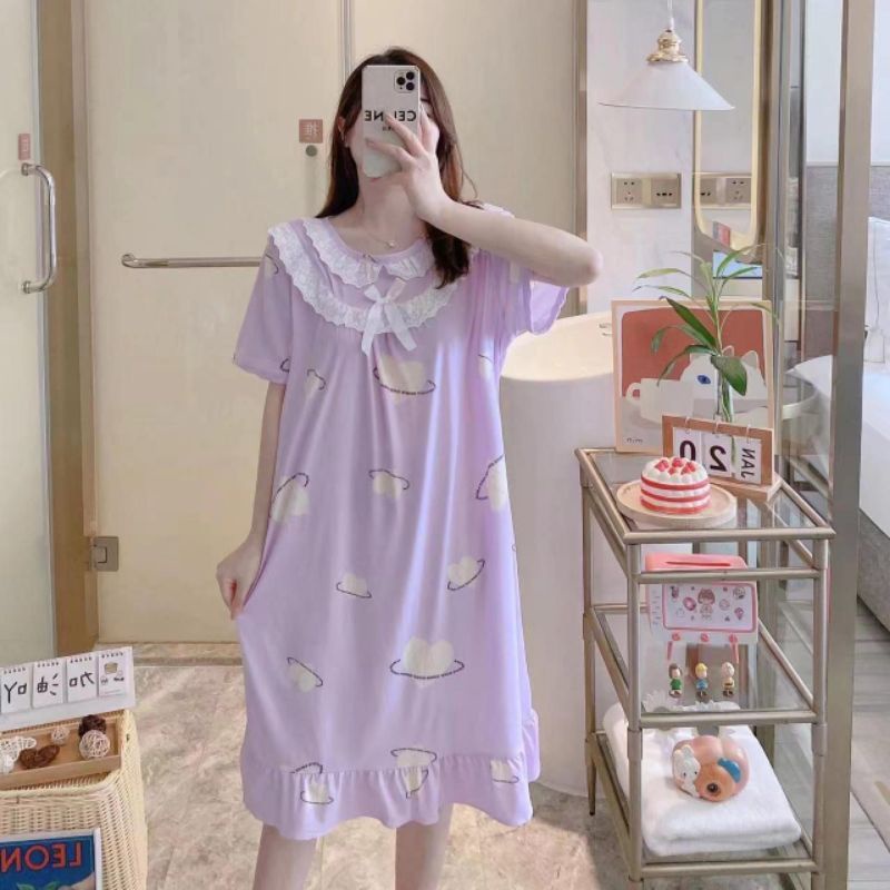 Daster Renda Wanita import/Daster Wanita Import Murah C04-C2