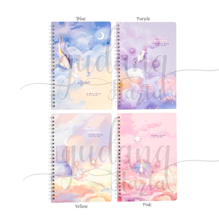 

Notebook A5 Spiral Child In Paradise Buku Tulis Motif Pemandangan GH 308135