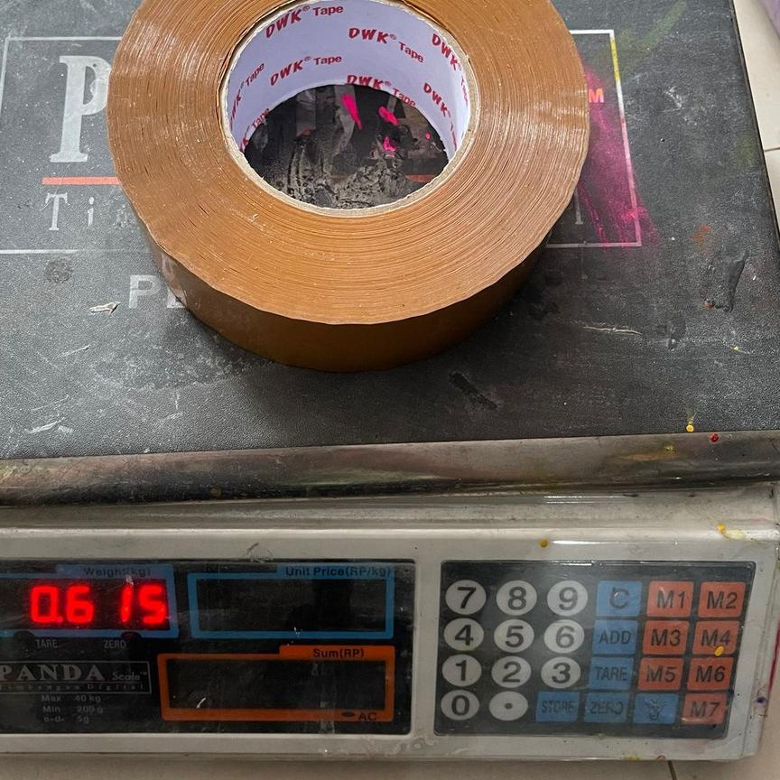 

Best Seller!Lakban Jumbo 2" ( 48 MM x 500 Y ) merek DWK