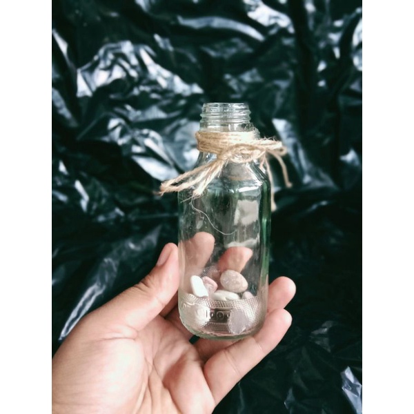 Vas bunga kaca bening - vas kaca bening - vas minimalis