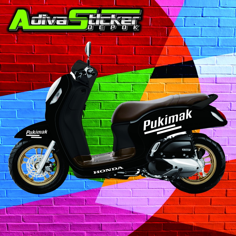 STIKER SCOPPY PUKIMAK striping scoopy