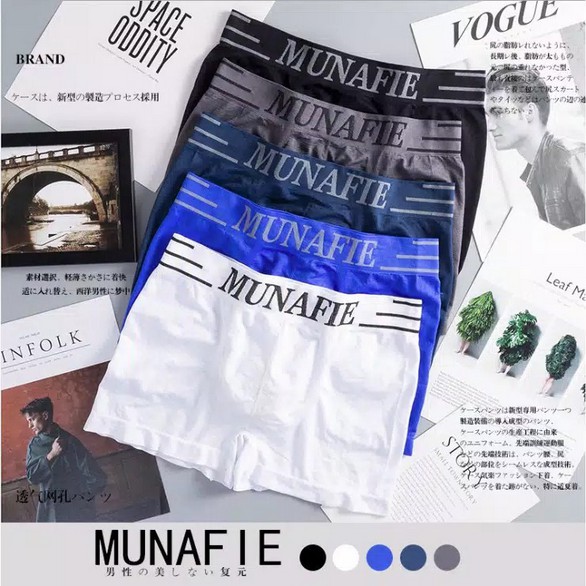 BEE - Boxer Pria Munafie Celana Dalam Boxer Pria Import CD 5856