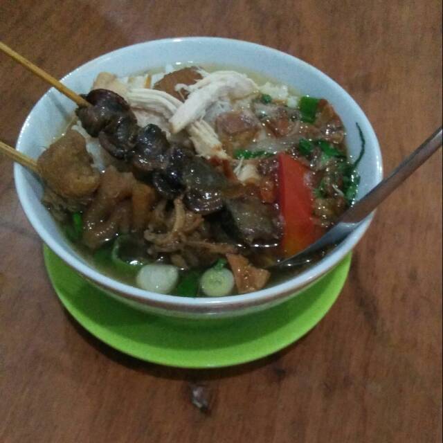 

Soto ayam campur nasi