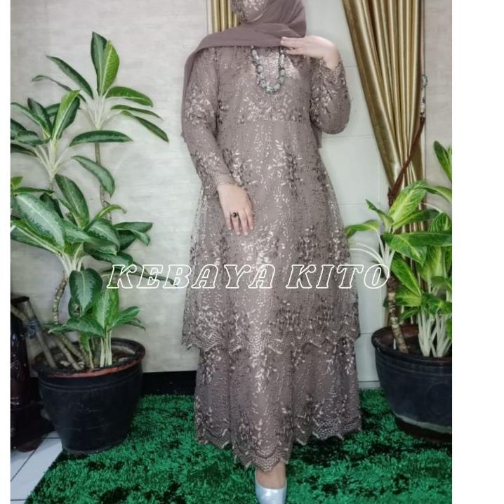 [0YN] COD MODEL  GAMIS BRUKAT TILLE GAMIS MALAYSIA GAMIS TINGKAT MALAYSIA Terhitz