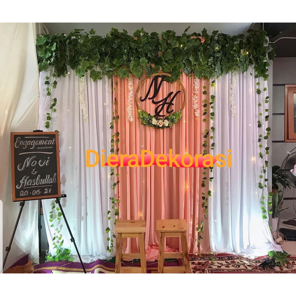 PROMO! 5 Pilihan Paket Dekorasi Backdrop Lamaran Nikahan Aqiqah
Background Bekdrop Paket Diera Z