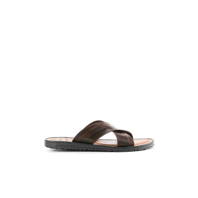 SANDAL SLIDE PRIA CARDINAL ORIGINAL CASUAL TERBARU COKLAT CA32