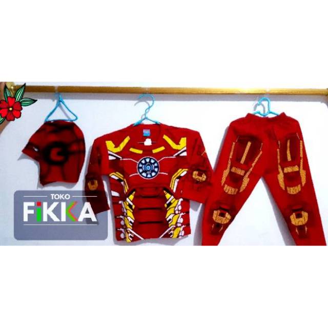 Baju iron man anak