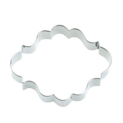 Stainless Steel Fondant Cutter - irregular Frames (3pcs)