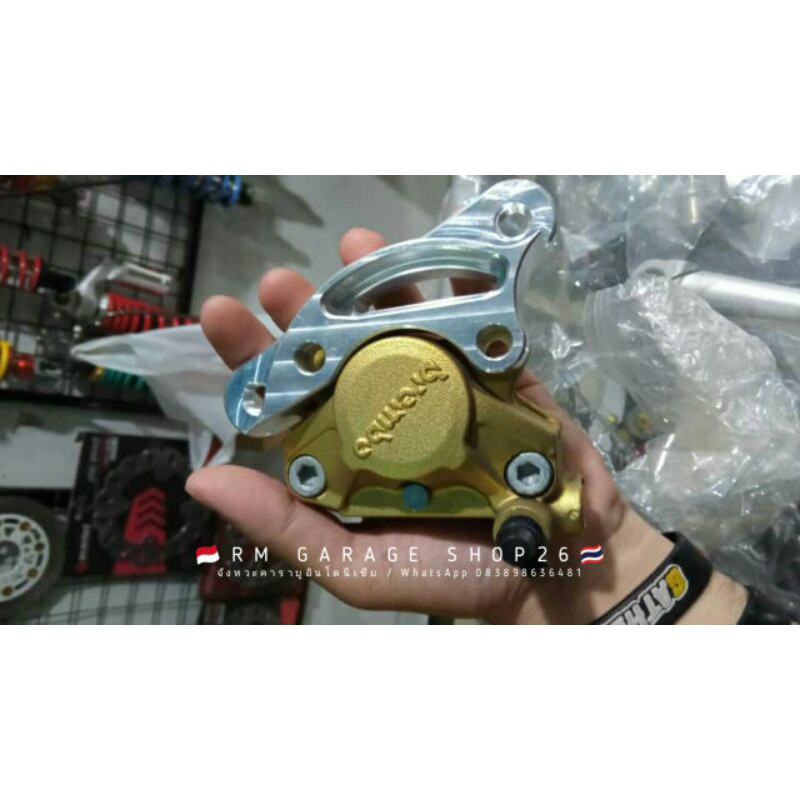 kaliper brembo  rukus thailand include breket shockstandard beat,vario,scoopy, mio,mio soul, fino