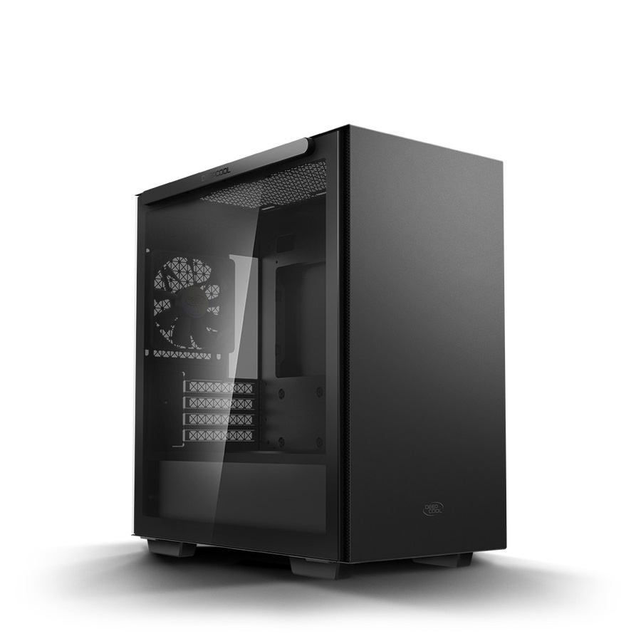 Deepcool Macube 110 BLACK - Tempered Glass m-ATX Gaming Case