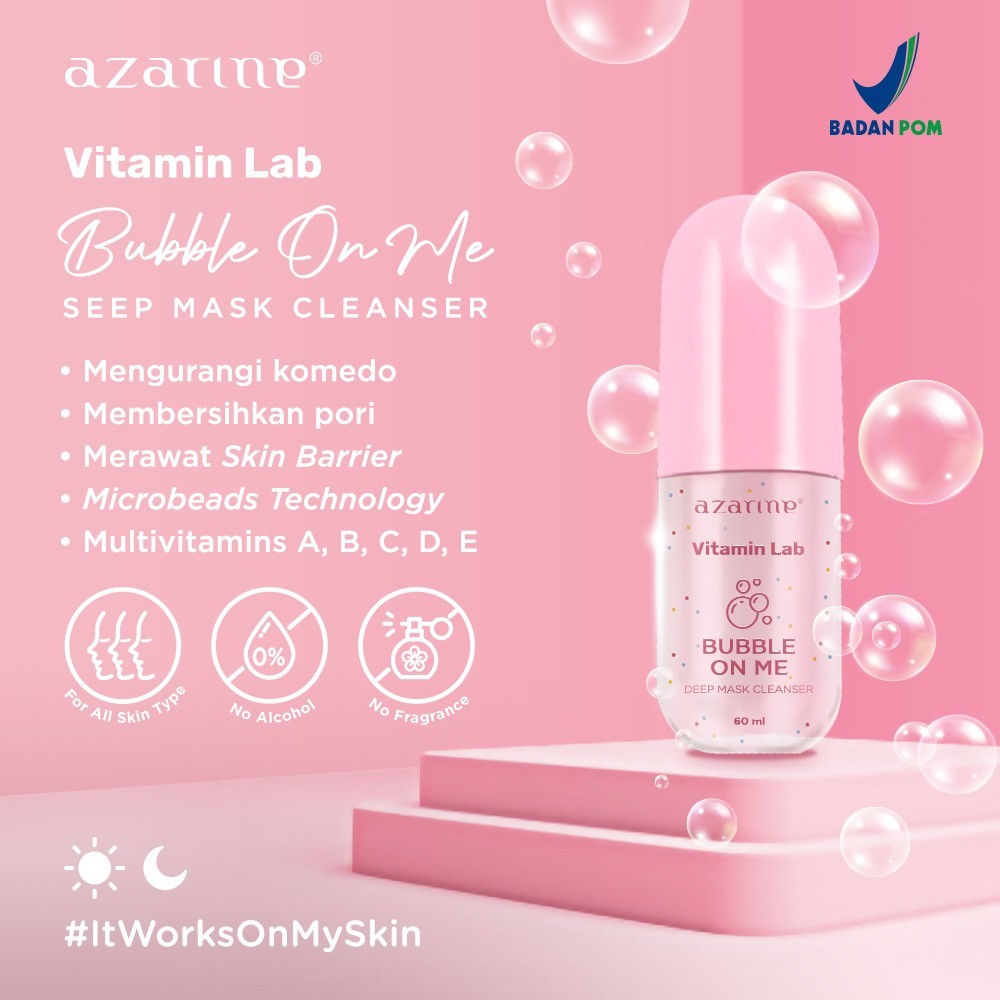 AZARINE Vitamin Lab CBD Hydraoxidant Ampoule | Bubble On Me Deep Mask | Skinfit Essence Toner