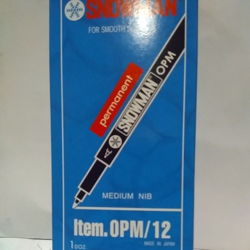 

Pen Snowman OHP / OPM 12 proyektor mika fin