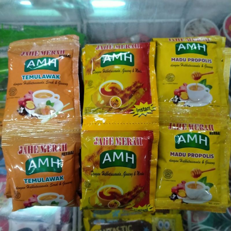 

AMH Jahe Merah, Temulawak, Madu Propolis