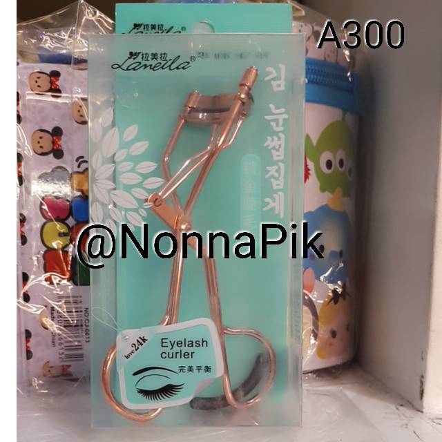 Penjepit Bulu Mata / Eyelash Curler Rose Gold Color Edition