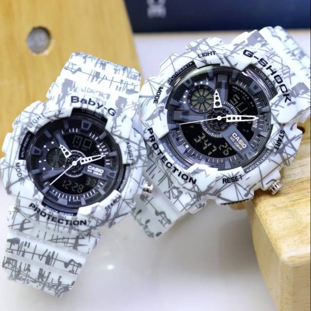 Jam Tangan Couple Gshock G-shock &  Baby G Dualtime