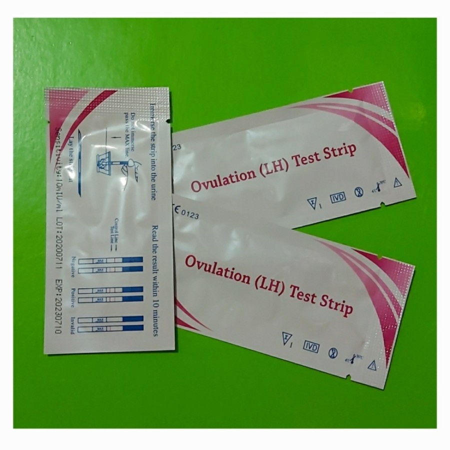 OVULATION (LH) Test Strip. Strip LH Ovulasi. Alat Test Kesuburan. l