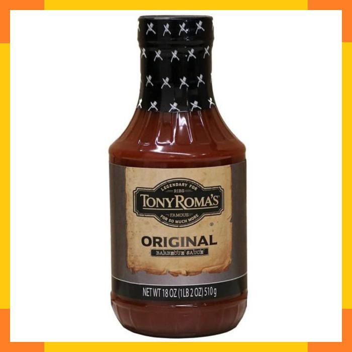 

Tony Romas Original Barbecue BBQ Sauce Bumbu Saus BBQ Daging Panggang
