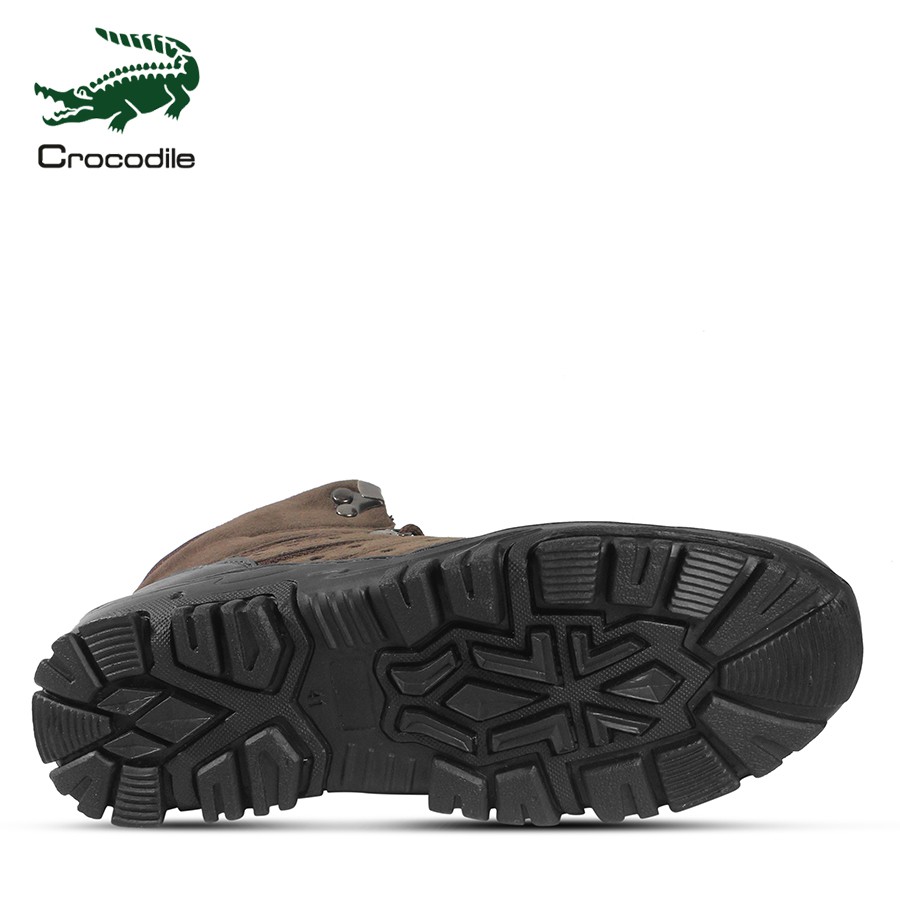 sepatu boots formal crocodile macan brown sepatu tracking haiking naik gunung