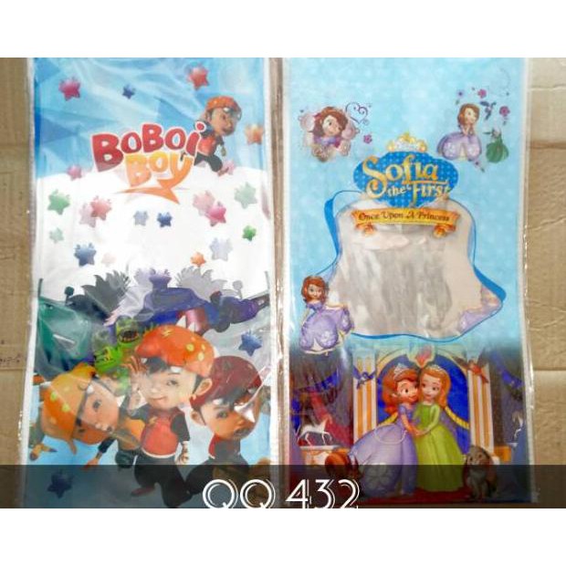 

Tr8Code Isi 20pcs Plastik OPP ulangtahun Plastik Ulang Tahun bingkisan snack chiki souvenir goodie b