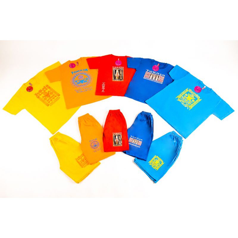 Baju Kaos Toraja Anak anak Motif Random