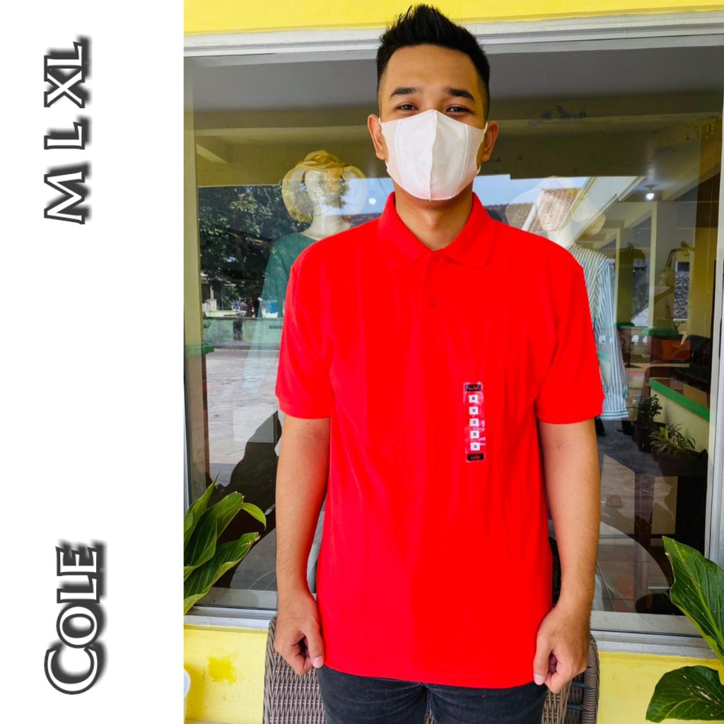 kaos cole merah fanta