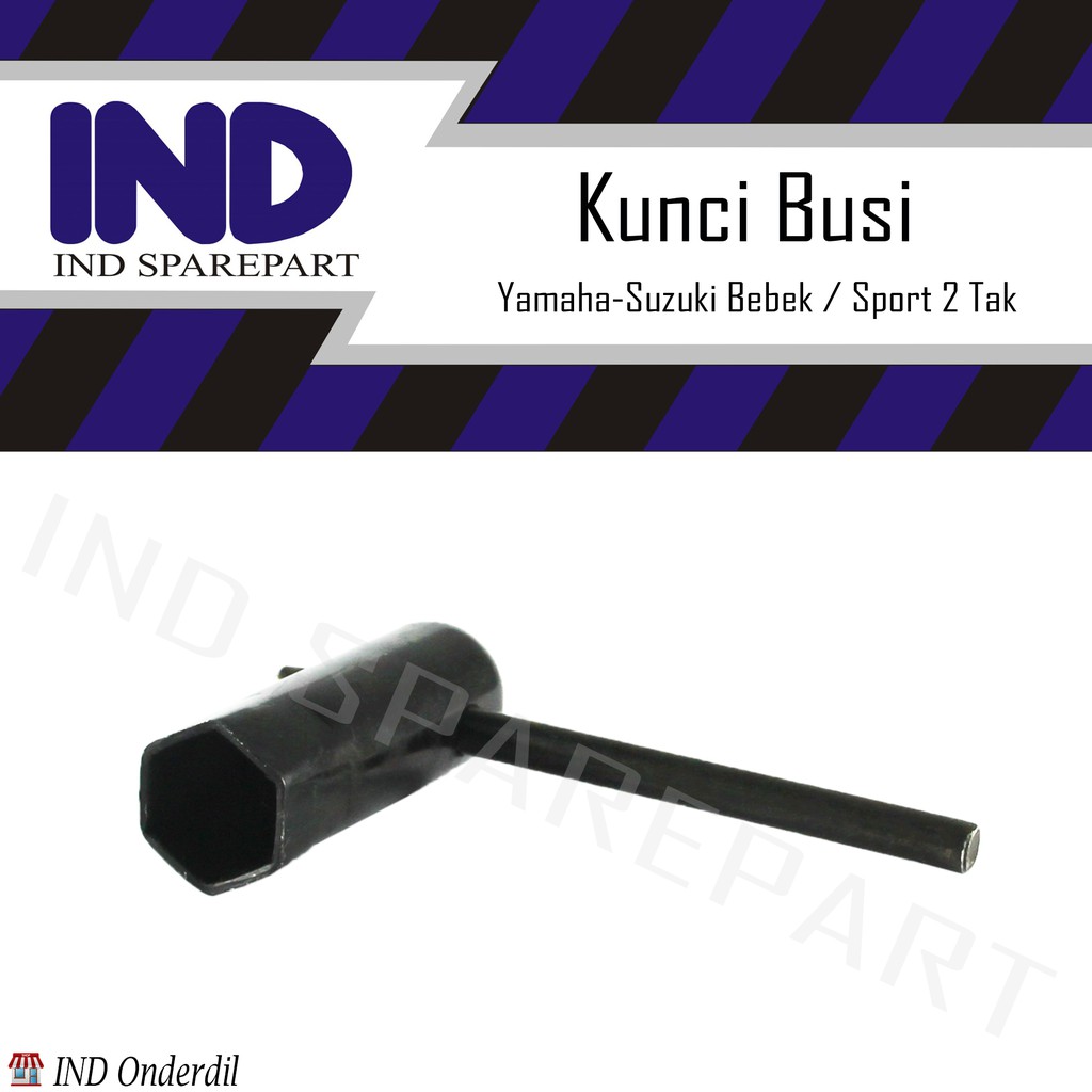 Kunci Busi 21 Mm Yamaha Bebek-Sport 2 Tak RX King/RXS/RXZ/RGR/TRS/Satria/Tornado/Force 1/Alfa