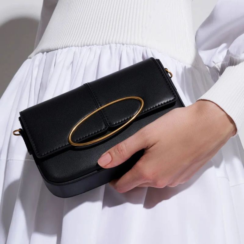 5.5 SALE | CK Metallic Ring Shoulder Bag