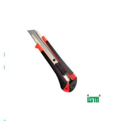 

TERLARIS IGM IC-306 POTONG KERTAS / PISAU CUTTER GAGANG KARET BLISTER