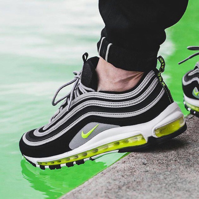 Nike Airmax 97 Og Japan black volt Premium / sepatu pria murah / sneakers cowok terbaru
