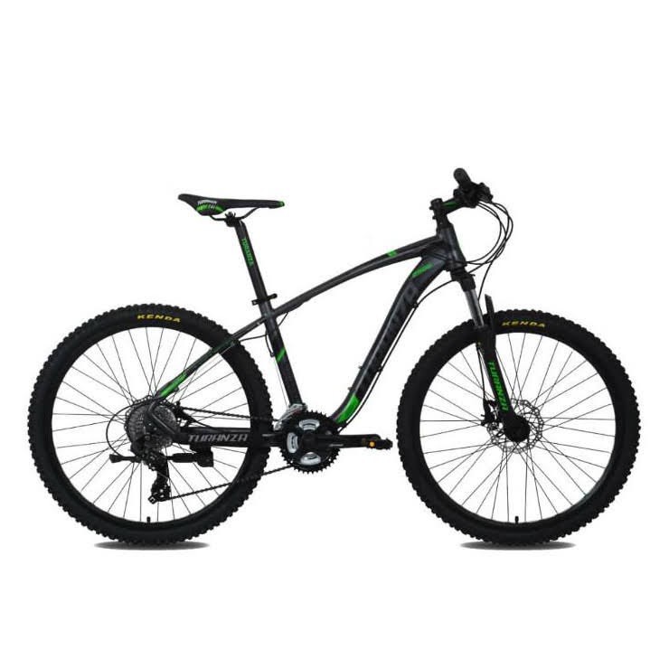 Sepeda Gunung Turanza TR2906 MTB Remaja-Dewasa 26 Inci Alloy Fork Lock 3x8Sp Hydraulic DB Bike