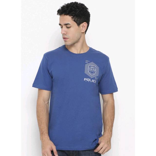 Kaos Pria Premium Brand RBJ POLICE Original Termurah