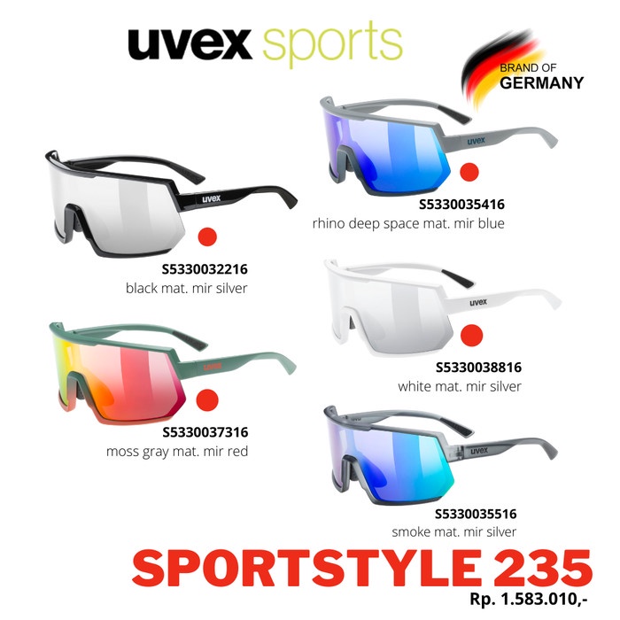 Kacamata Uvex Sport Sportstyle 235 Original