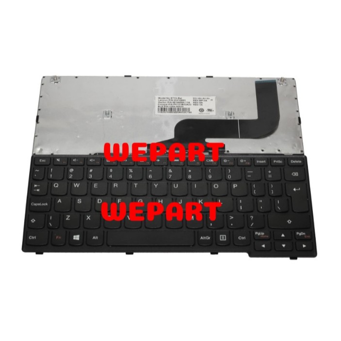 Keyboard Lenovo IdeaPad S20-30 S210 S215 S210T S215T Hitam