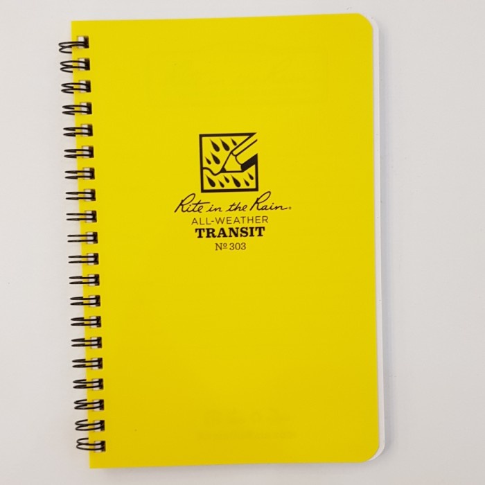 

NO 303 BUKU LAPANGAN ANTI AIR ALL WEATHER NOTEBOOK RITE IN THE RAIN
