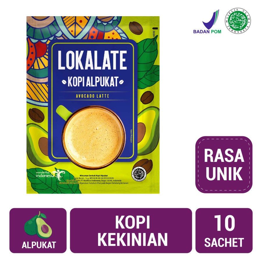 

Lokalate Kopi Alpukat (10 Sch)