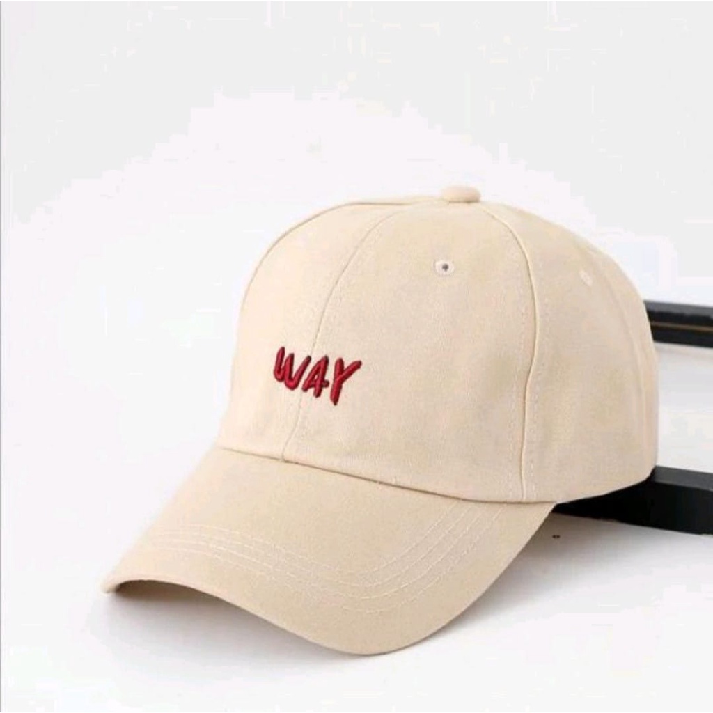 Topi Bisbol Cap Way Terbaru murah Aksesoris Fashion Pria Wanita Unisex