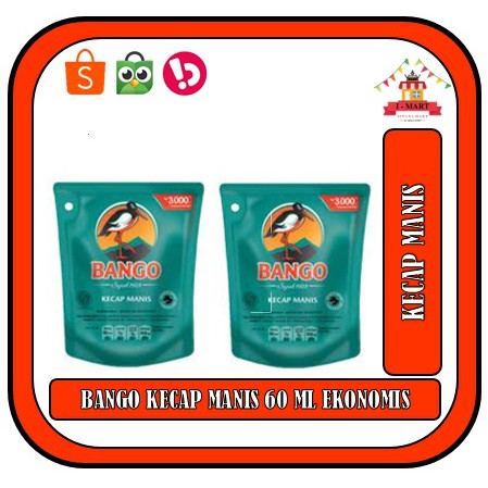 

Bango Kecap Manis 60 mL 3.000 | Kemasan Ekonomis MUrah